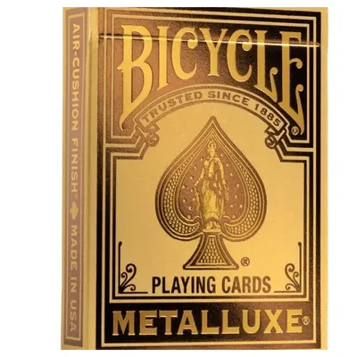Bicycle Metalluxe Gold